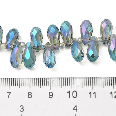 Electroplate Glass Beads Strands EGLA-B006-01A-FR06-1