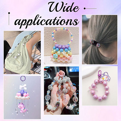 18 Style Mixed Style Acrylic Beads Jewelry Sets OACR-PH0004-02-1