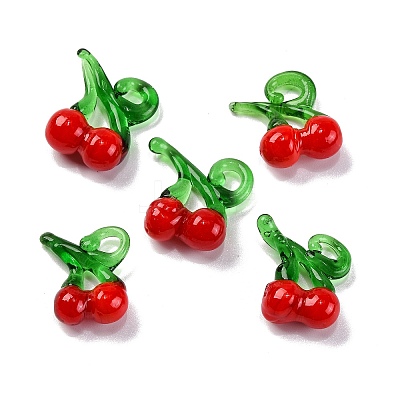 Fruit Food Glass Pendant RESI-U001-03C-1