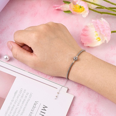 Nylon Thread Braided Beads Bracelets BJEW-JB04346-04-1