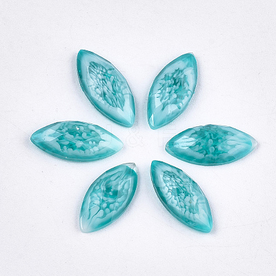 Epoxy Resin Cabochons CRES-S361-06H-1