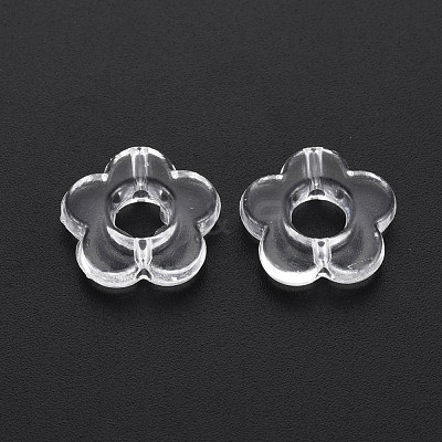 Transparent Acrylic Beads X-TACR-T003-17B-01-1