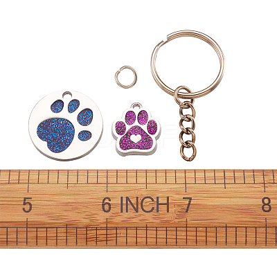 DIY Pet Keychain Makings DIY-TA0002-81-1