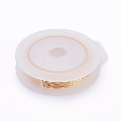 Round Copper Wire for Jewelry Making CWIR-WH0001-0.2mm-07-1