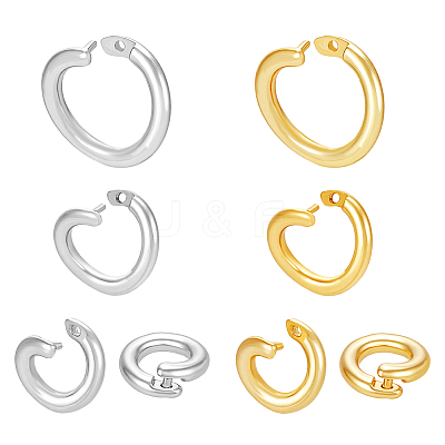 925 Sterling Silver Twister Clasps STER-PH0004-61-1
