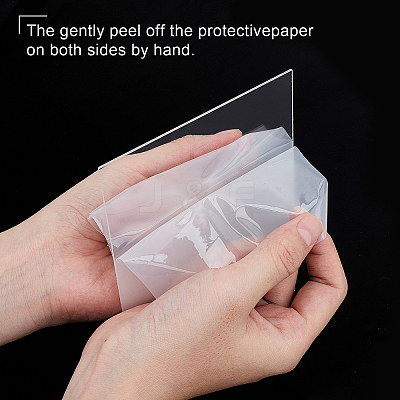 Transparent Acrylic for Picture Frame TACR-OC0001-04C-1