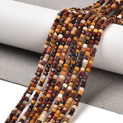 Natural Mookaite Beads Strands G-B107-C03-01-1