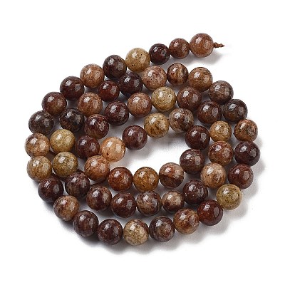 Natural Gemstone Beads Strands G-H045-A01-10MM-1