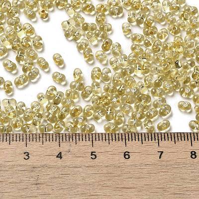 Baking Paint Glass Seed Beads SEED-K009-03B-02-1