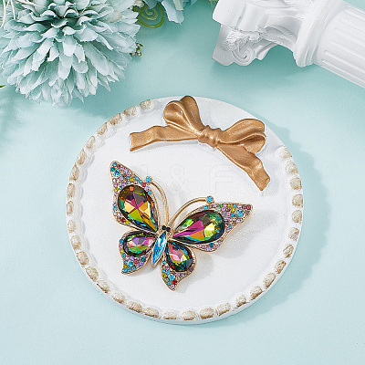 1Pc Alloy Rhinestone Cabochons FIND-CP0002-99A-1
