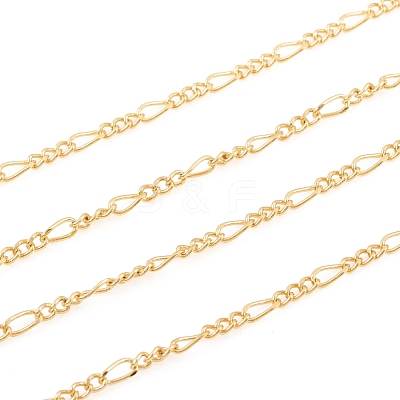 Brass Figaro Chain CHC-G012-04G-1