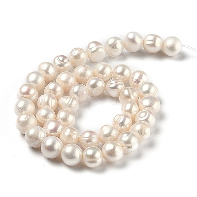 Natural Cultured Freshwater Pearl Beads Strands PEAR-L033-22-1