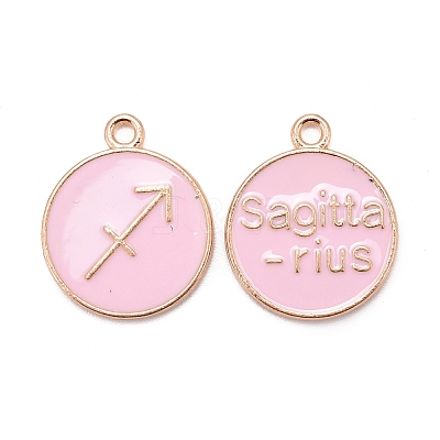 Alloy Enamel Pendants LS-ENAM-S124-01A-09F-1