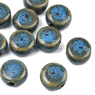Handmade Porcelain Beads X-PORC-Q185-12mm-1-1