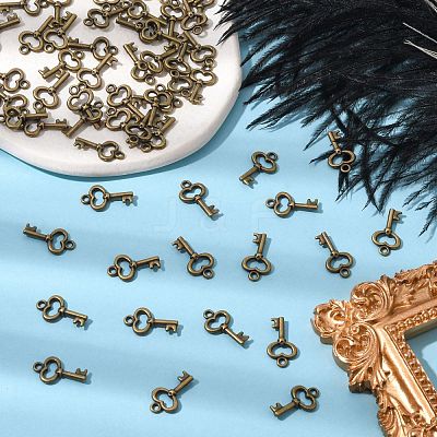 Gifts Ideas for Her Tibetan Style Alloy Charms MLF11975Y-NF-1
