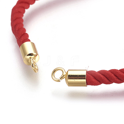 Cotton Cord Bracelet Making KK-F758-03-G-1