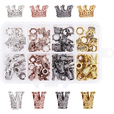 Tibetan Style Alloy Beads PALLOY-PH0013-06-1