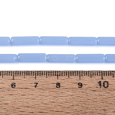 Imitation Jade Glass Beads Strands GLAA-N070-01A-B04-1
