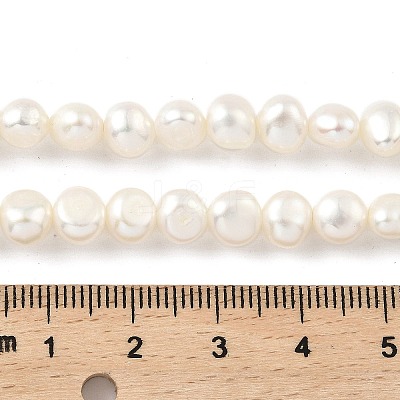Natural Cultured Freshwater Pearl Beads Strands PEAR-A006-07H-X-1