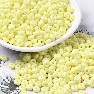 Baking Paint Glass Seed Beads SEED-B001-02A-13-1