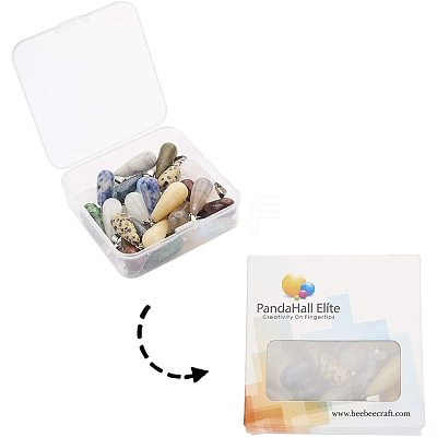 Natural/Synthetic Gemstone Pendants G-PH0019-08-1
