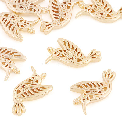 8Pcs Brass Pendants KK-TA0002-54-1