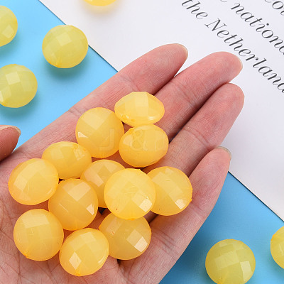Imitation Jelly Acrylic Beads MACR-S373-94-E07-1