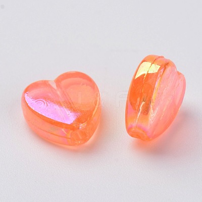 Transparent Acrylic Beads X-PL539-816-1