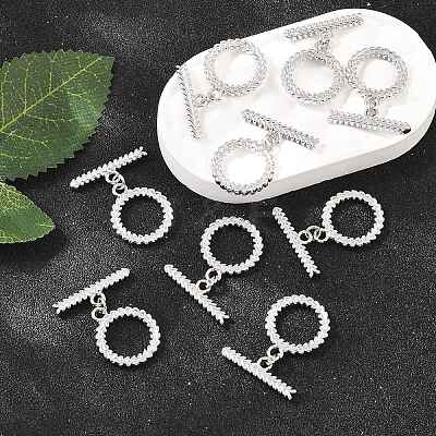 SHEGRACE Brass Toggle Clasps XGR0124P-135P-1