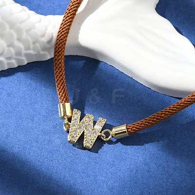 Adjustable Nylon Cord Bracelets BJEW-C096-01G-23-1