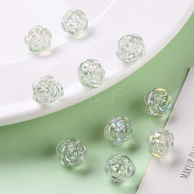 Transparent Acrylic Beads TACR-S154-33C-327-1