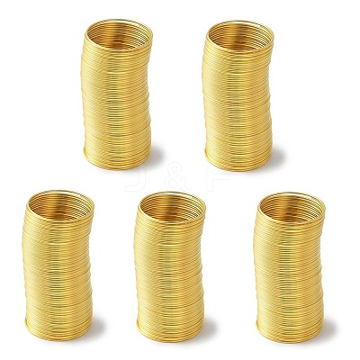 5Pcs Brass Memory Wire for Rings FIND-NH0001-14G-1