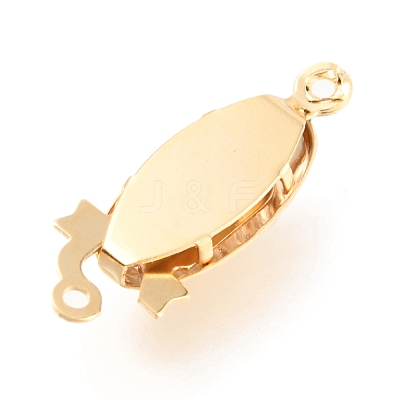 304 Stainless Steel Box Clasps STAS-H151-16G-1