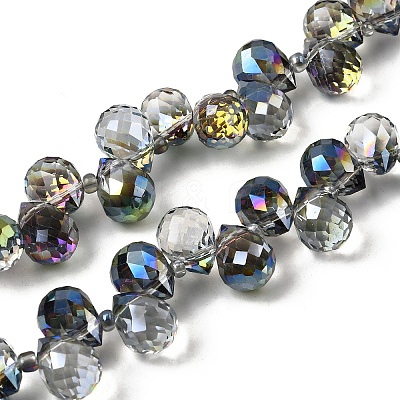 Electroplated Glass Beads EGLA-K062-01B-HP02-1
