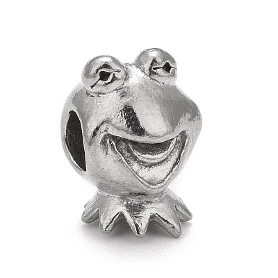 304 Stainless Steel European Beads STAS-G256-18AS-1