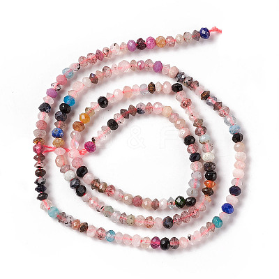 Natural Mixed Stone Beads Strands G-F717-03-1