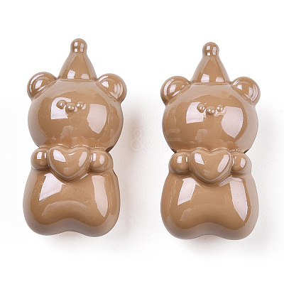 Opaque Acrylic Beads MACR-N017-96-1