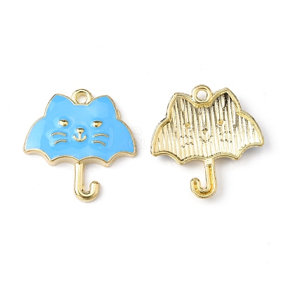 Alloy Enamel Pendants ENAM-CJC0012-007F-1