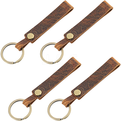 Leather Keychain KEYC-WH20002-05B-01-1