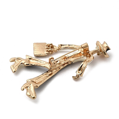 Alloy Enamel Pins for Clothes for Women LS-JEWB-F042-12B-G-1