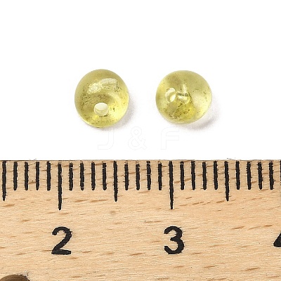 Transparent Acrylic Beads OACR-E038-01F-1