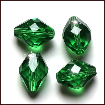 Imitation Austrian Crystal Beads SWAR-F054-13x10mm-15-1