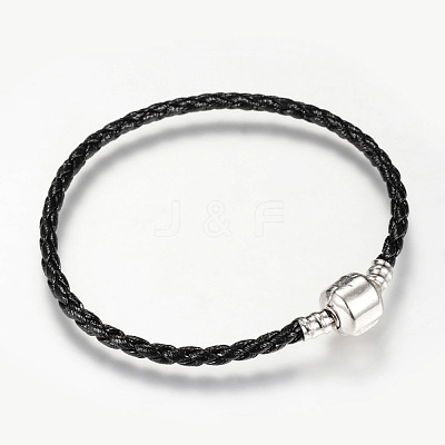Imitation Leather European Style Bracelet Making X-MAK-R011-02B-1