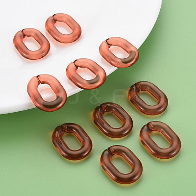 Transparent Acrylic Linking Rings MACR-S373-19-B08-1