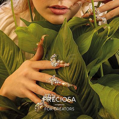 Preciosa® Crystal Hotfix Flatback Stones Y-PRC-HSS12-51000-200-1