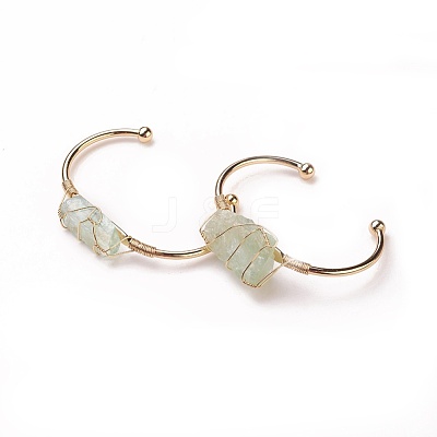 Long-Lasting Plated Brass Cuff Bangles BJEW-F394-A01-1