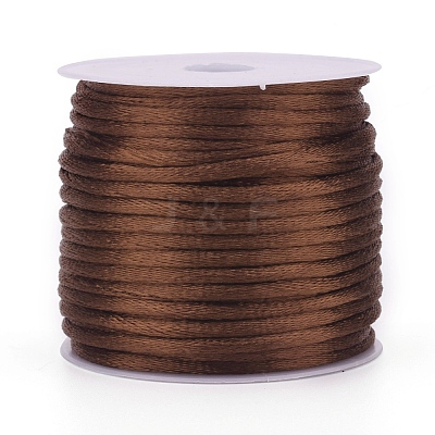 Nylon Satin Rattail Cords NWIR-L006-1mm-19-1