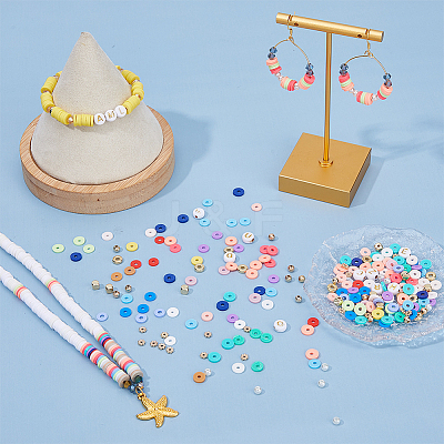 Rainbow Style DIY Jewelry Making Kit DIY-DC0002-72-1