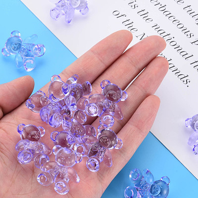 Transparent Acrylic Beads MACR-S373-71-B06-1