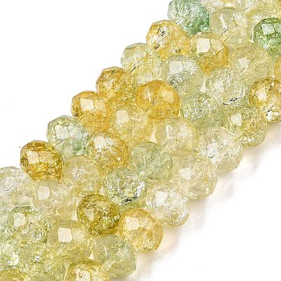 Transparent Glass Beads Strands GLAA-T023-10mm-A12-1